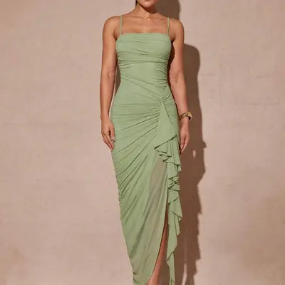 Vestidos De Mujer Sage Green - TikTok Shop
