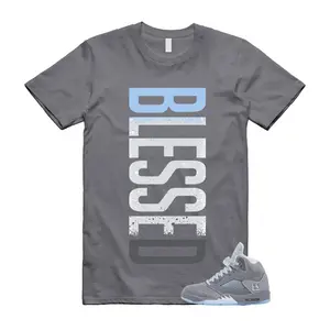 5 Wolf Grey 2026 Ice Blue Light Graphite White Icy T Shirt Match VERTBLS