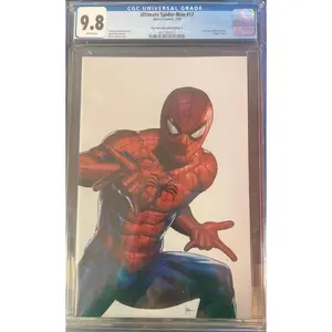 ULTIMATE SPIDER-MAN #17 MICO SUAYAN CONVENTION SECRET DROP A CGC 9.8 (C83)