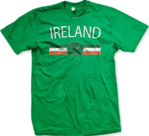 Ireland Flag Irish Nationality Ethnic Pride Unisex T-Shirts Cotton Love Man Menswear