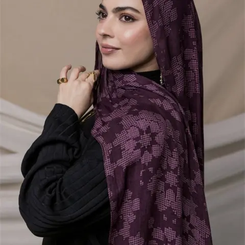 Women's Fashion Watercolor Headscarf 80x180cm Polyester Muslim, Head Scarf Turbans, Stylish and Comfortable, Perfect for Daily Wear and Special Occasions Headscarf