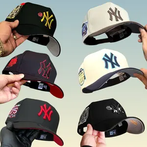 MLB New Era LA Dodgers NY Yankees Snapback Hat – 9FORTY 59FIFTY Baseball Cap, Flat Brim Fitted Style, High Quality Embroidery Logo, Adjustable Trucker Cap, Unisex Streetwear Fashion, Trending Streetwear Look, TikTok USA