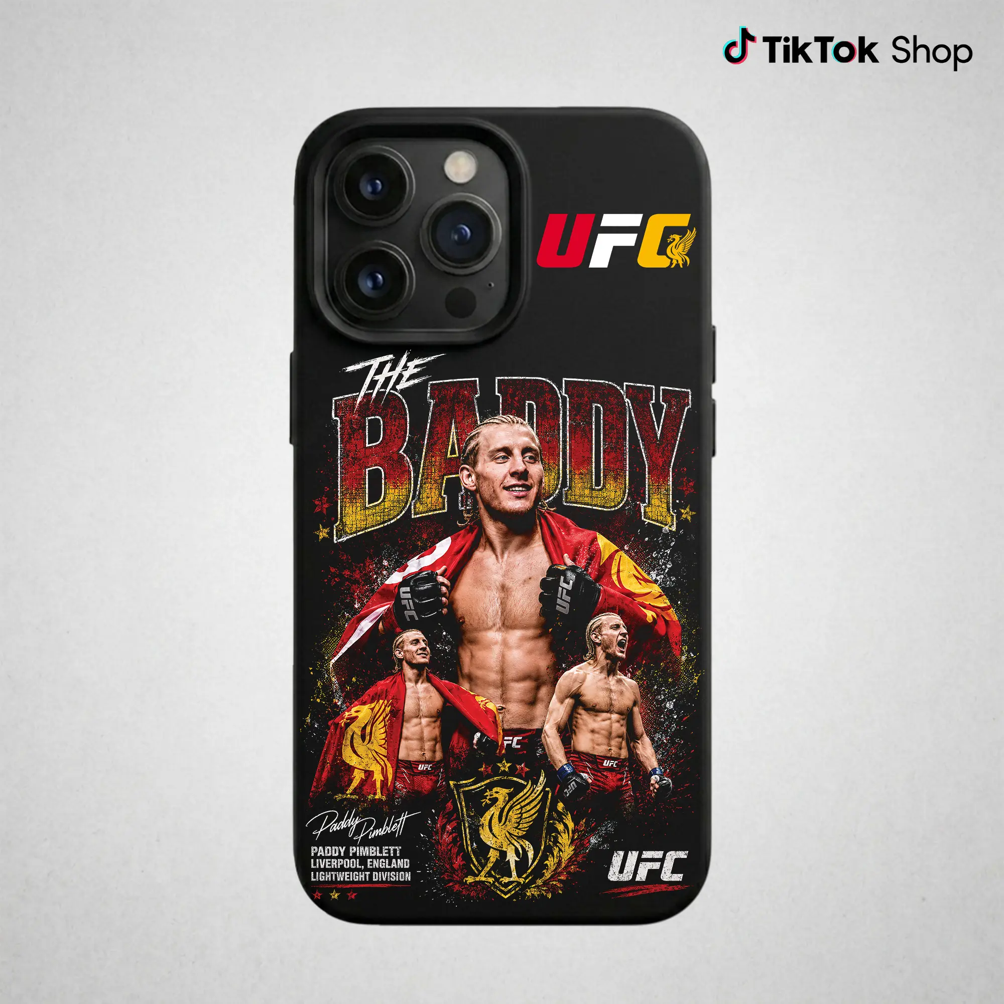 Paddy Pimblett The Baddy Phone Case For Iphone 17 16 15 14 13 12 11 SE 8 7 Pro Max, Samsung Galaxy S25 S24 S23 S22 Ultra, UFC MMA, suitable for both men and women, Perfect Gift for Women Men, A gift for Fighters