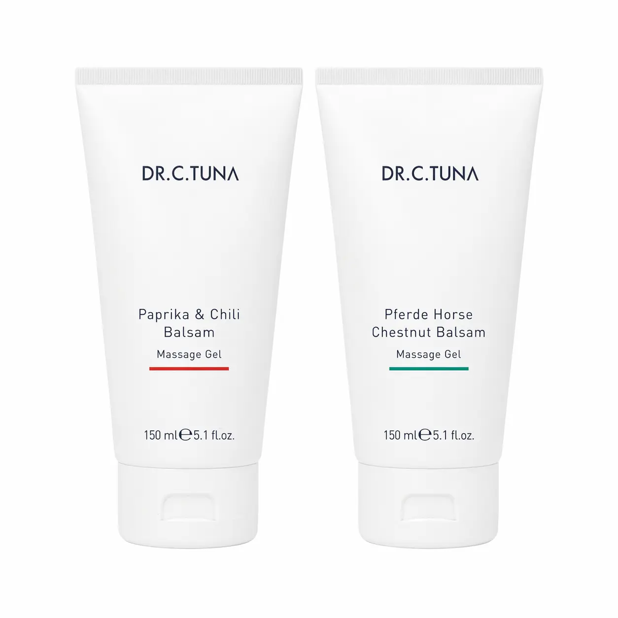 Dr.C.Tuna Paprika & Chili Balsam And Horse Chestnut Balsam Set Of 2
