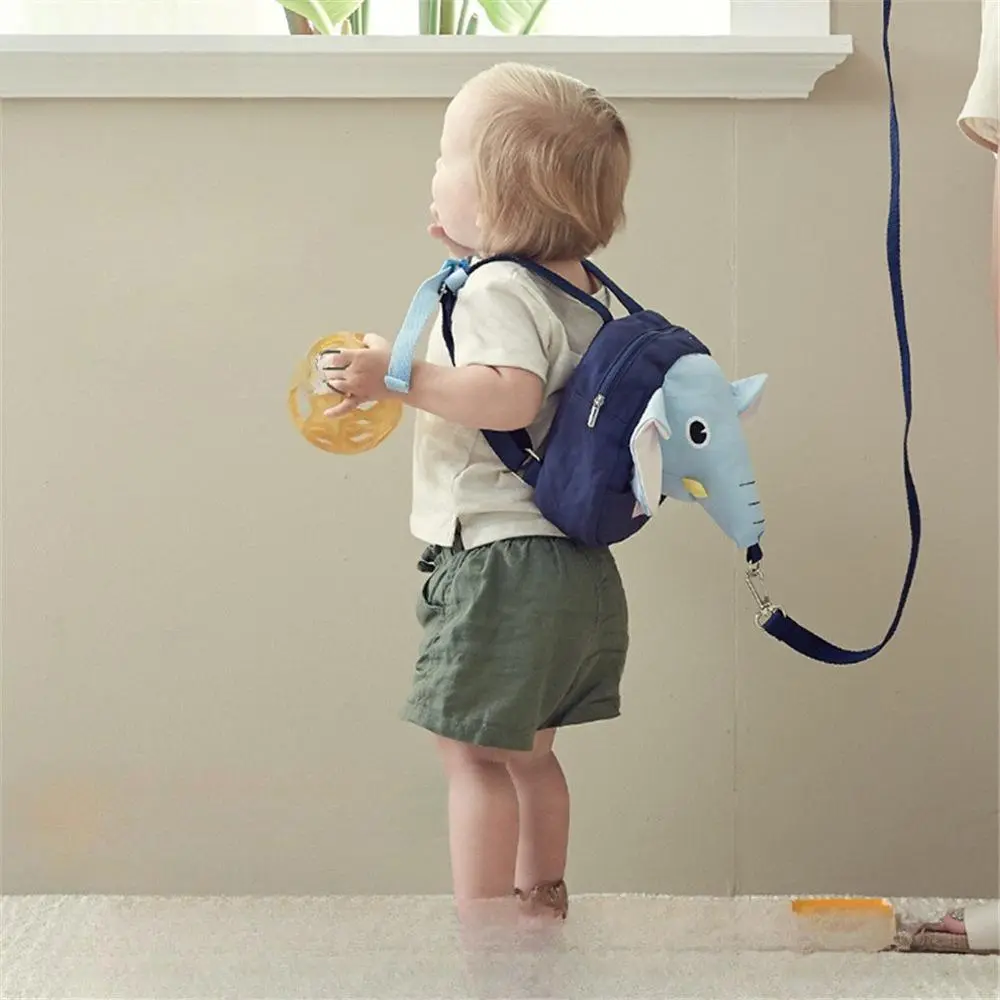 Super Cute Anti-Lost Backpack | Mini Rucksack with Traction Leash, Wrist Link & Security Lock with Key, Portable Lightweight Travel Backpack