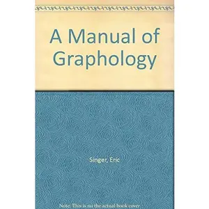 USED Book - A Manual of Graphology by Eric. Singer (Paperback) - english
