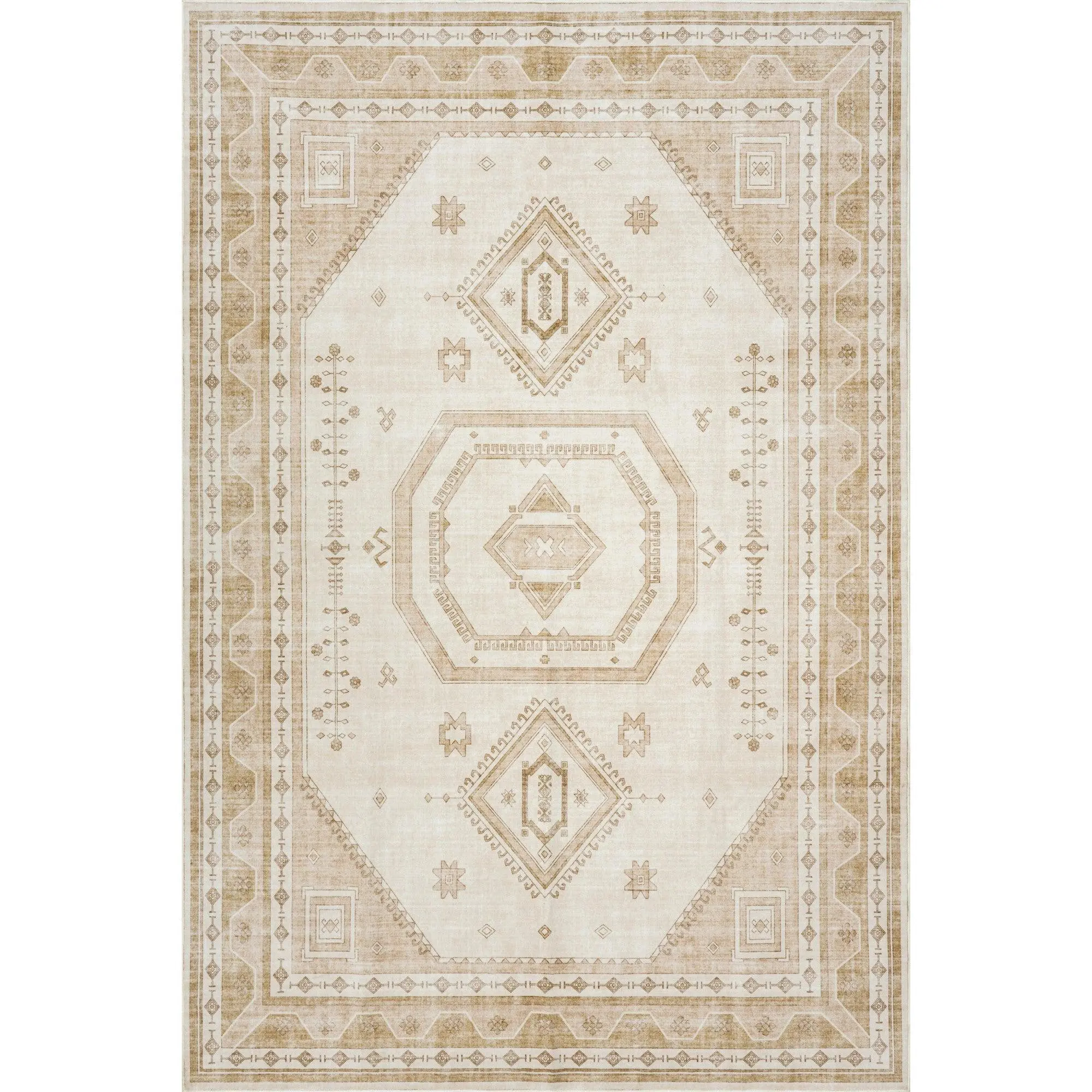 Nuloom Sereniel Medallion Washable Rug