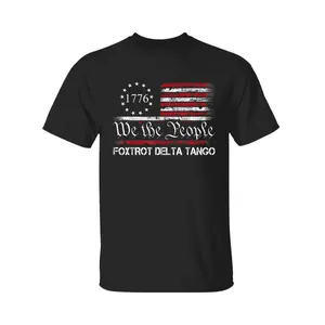 We The People Foxtrot Delte Tango 1776 Shirt, America Flag T-Shirt, Graphic Tee For Men, For Women