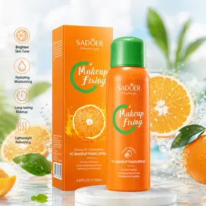 SADOER Vitamin C Makeup Setting Spray - Long Lasting, Waterproof & Sweatproof, Fast Film Forming, All-Day Makeup Lock for Oily & Dry Skin