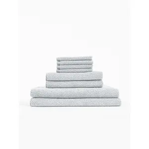 Nantucket Bath Towel Set for Home Bathroom - Hand Towel Included