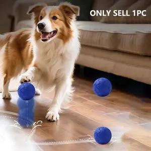 Smart Interactive Dog Toy, Automatic Rotating Bouncing Ball, Automatic Rolling Ball, Low Noise, Eva Safety Material, Durable Bite Resistant, for Medium Small Dogs