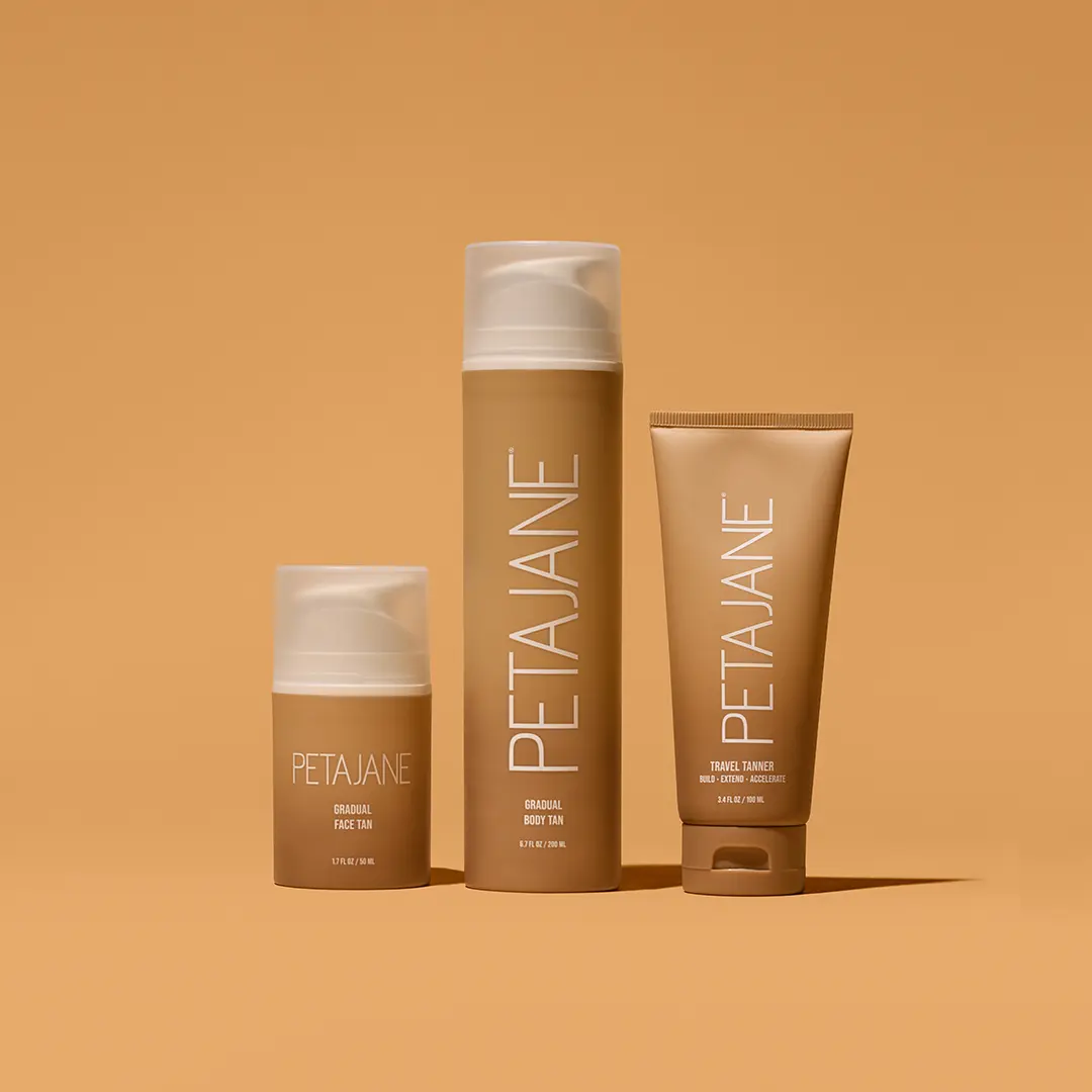 The Gradual Glow Bundle - Includes Face, Body and Travel Tanning Lotions for the Perfect Gradual Tanning Routine Skincare Fragrance The Gradual Glow Bundle - Includes Face, Body and Travel Tanning Lotions for the Perfect Gradual Tanning Routine Skincare Fragrance