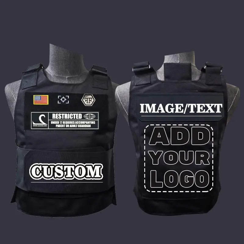 CUSTOMIZABLE TACTICAL VEST，Personalized Text/Design,  Cosplay, Outdoor Adventures，TacticalVest ，CustomGear