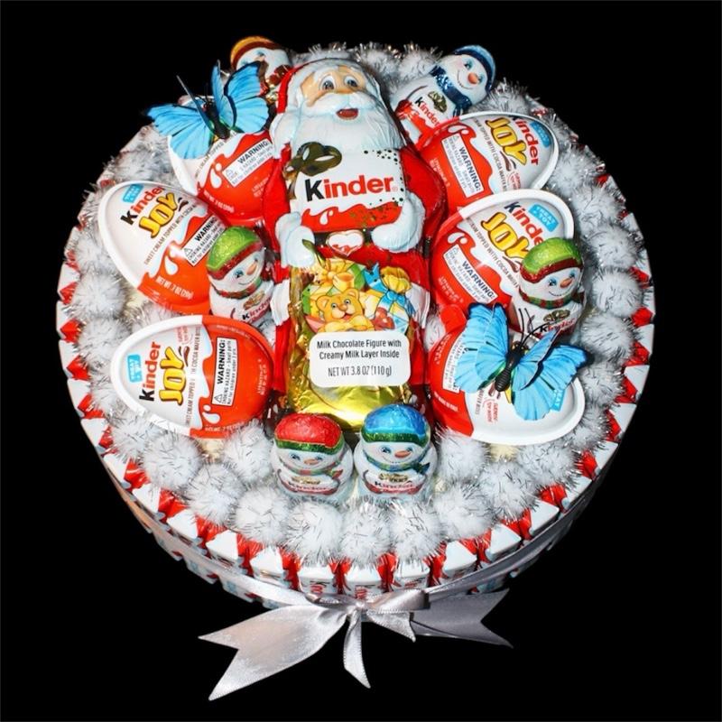 Kinder Snack Bonbon DessertKinder Chocolate Santa New Year & Christmas Gift for Kids Festive Sweet Treat