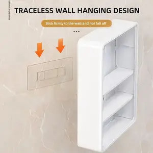 Wall Mounted Display Storage Box, Dustproof Collectible Figure Display Rack, Home Organizer for Anime & Collectors, Gift for Fans