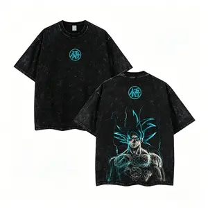 [Collection] Limited DBZZ Washed T-Shirt – Anime Streetwear, Graphic Tee, Retro Battle Aesthetic, Japanese Manga Fashion, Oversized Fit, Grunge Dragon Ball Style, Gen Z Casual, Ultra Instinct Goku Tee, Heavy Cotton, Unisex Anime Merch, DBZ Fan Top