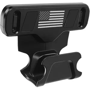Trigger Guard Car Holster with American Flag Design Black pew pew Accessory
