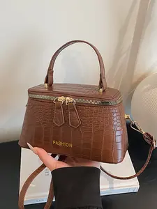 New Women's Handbag, Vintage Design, Elegant Small Square Bag, Stylish Versatile Bag, Perfect for Office and Casual Outing, Daily Use, Everyday Bag, All Seasons