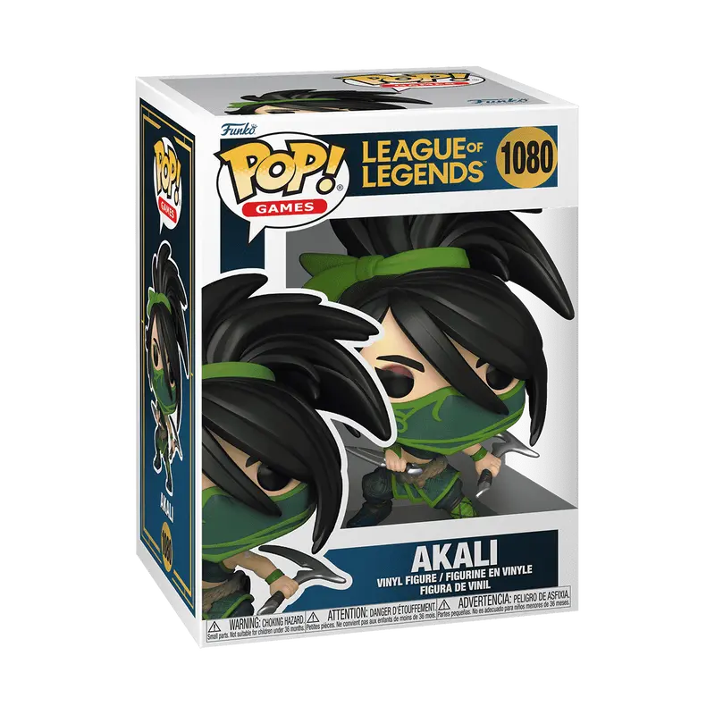 Funko Pop! League of Legends - Akali #1080  Collectible Pop Vinyl Figure