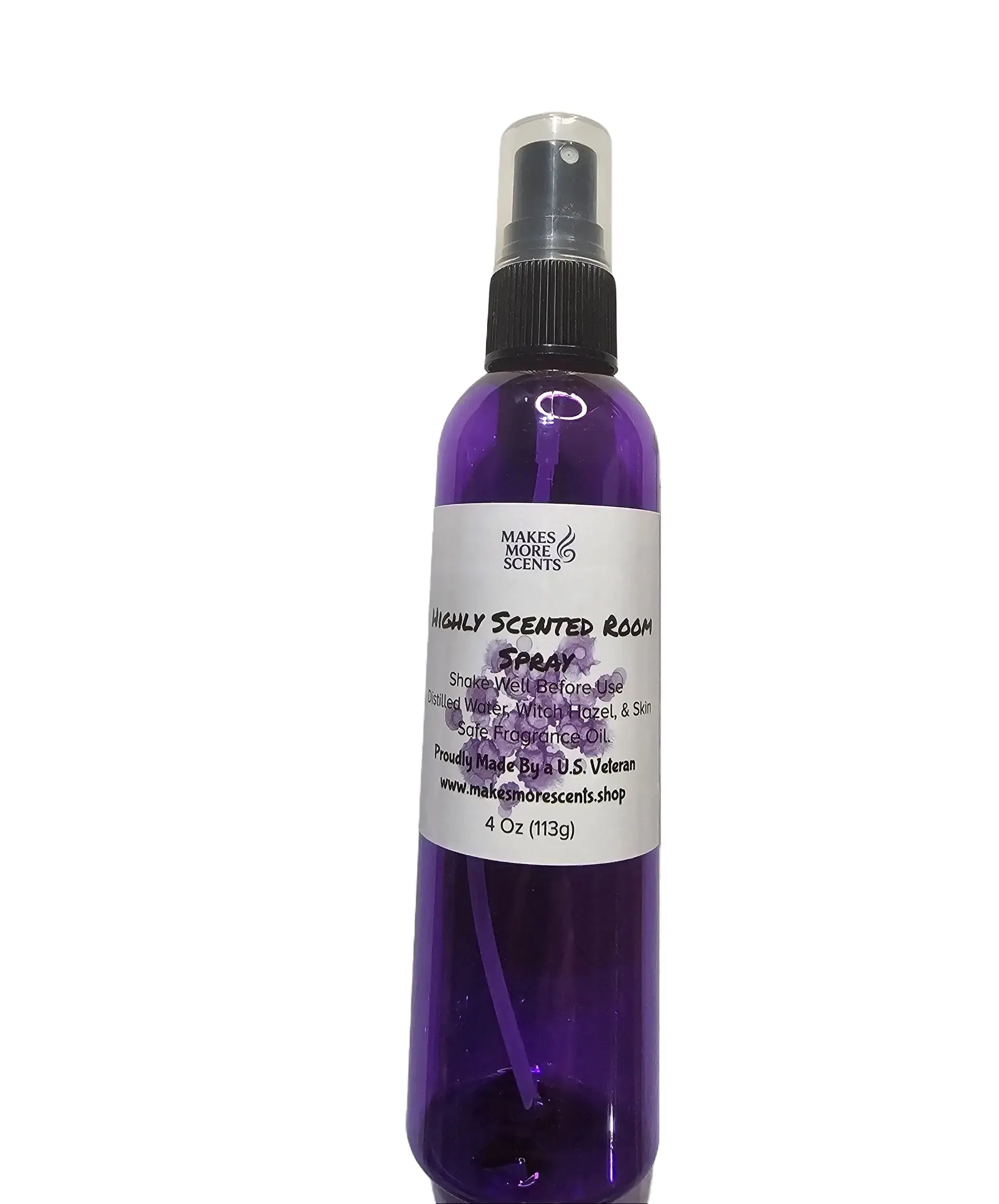 Black Ice Concentrated Fragrant Room Spray - 4oz Aroma Freshener for Home Fragrance Needs