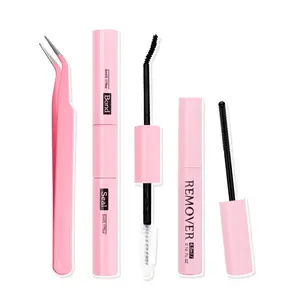 Ideal for Beginners, Easy Home Use for Stunning Eyes, Essential Makeup Item, Non-Toxic Eyelash Glue, Dense D Curl, 0.07mm Thickness
