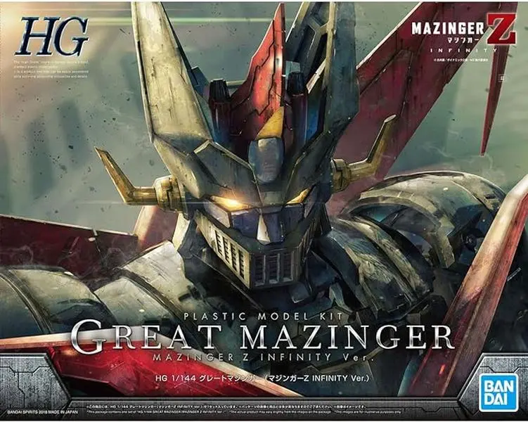 Bandai Hobby Great Mazinger (Mazinger Z Infinity Ver.) HG 1/144 Scale Model Kit