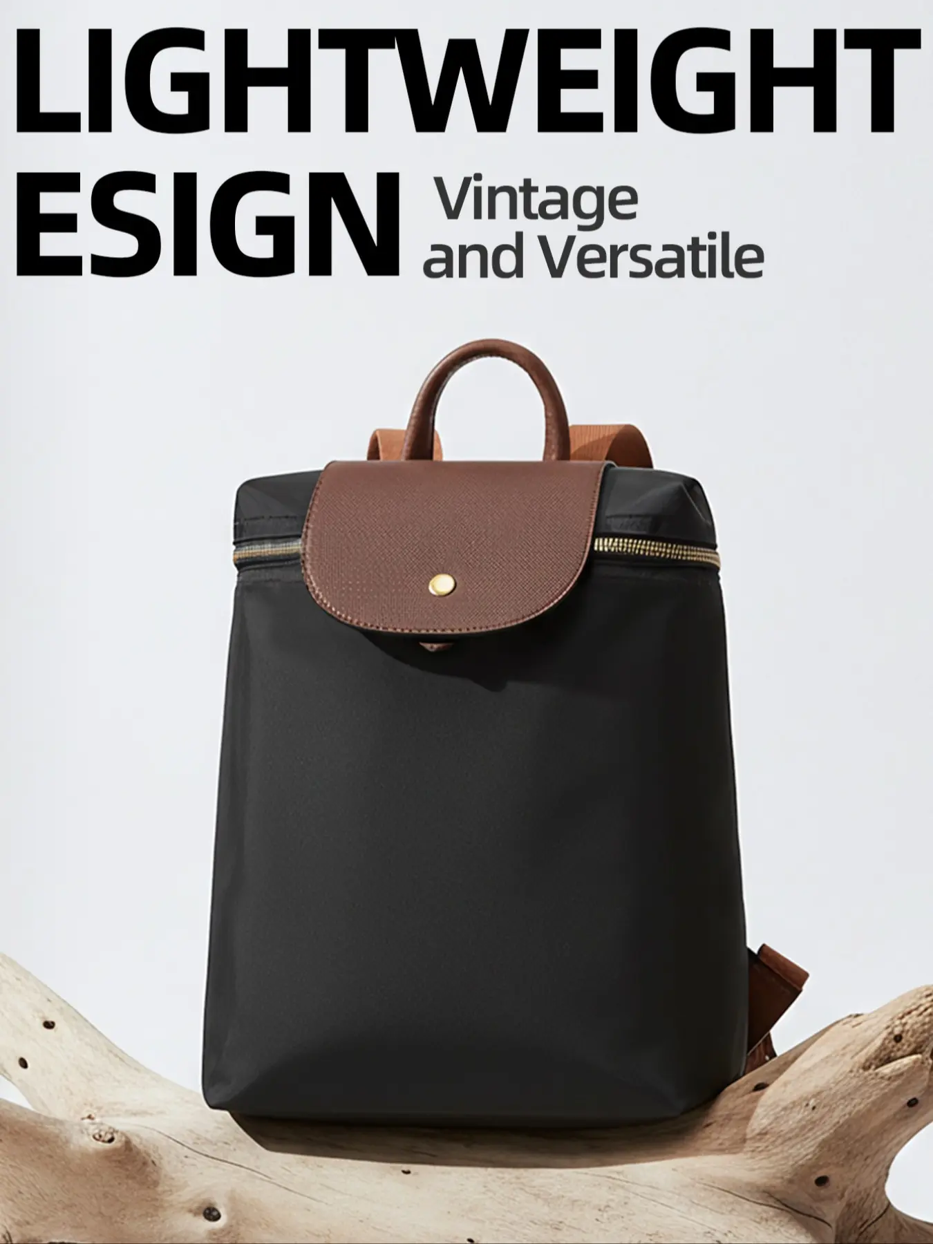 Women's lightweight and large-capacity backpack - Fashionable and durable nylon schoolbag with adjustable shoulder straps and multiple pockets, suitable for college students, traveling, and Daily commuting Casual Daypack, Casual lightweight backpack