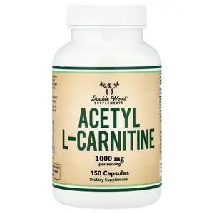 Double Wood Supplements Acetyl L-Carnitine, 150 Capsules (500 mg per Capsule)
