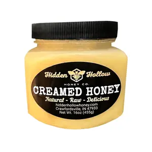 Creamed Honey 11.5 ounce | Whipped Honey | Raw Delicious Natural Honey