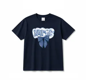 Nurse Coquette Bow Design, Nurse, Nursing School Tee, Nurse T-Shirt, Gift For Nurse, Blue Coquette Nurse Shirt, Nurse Life Sweatshirt
