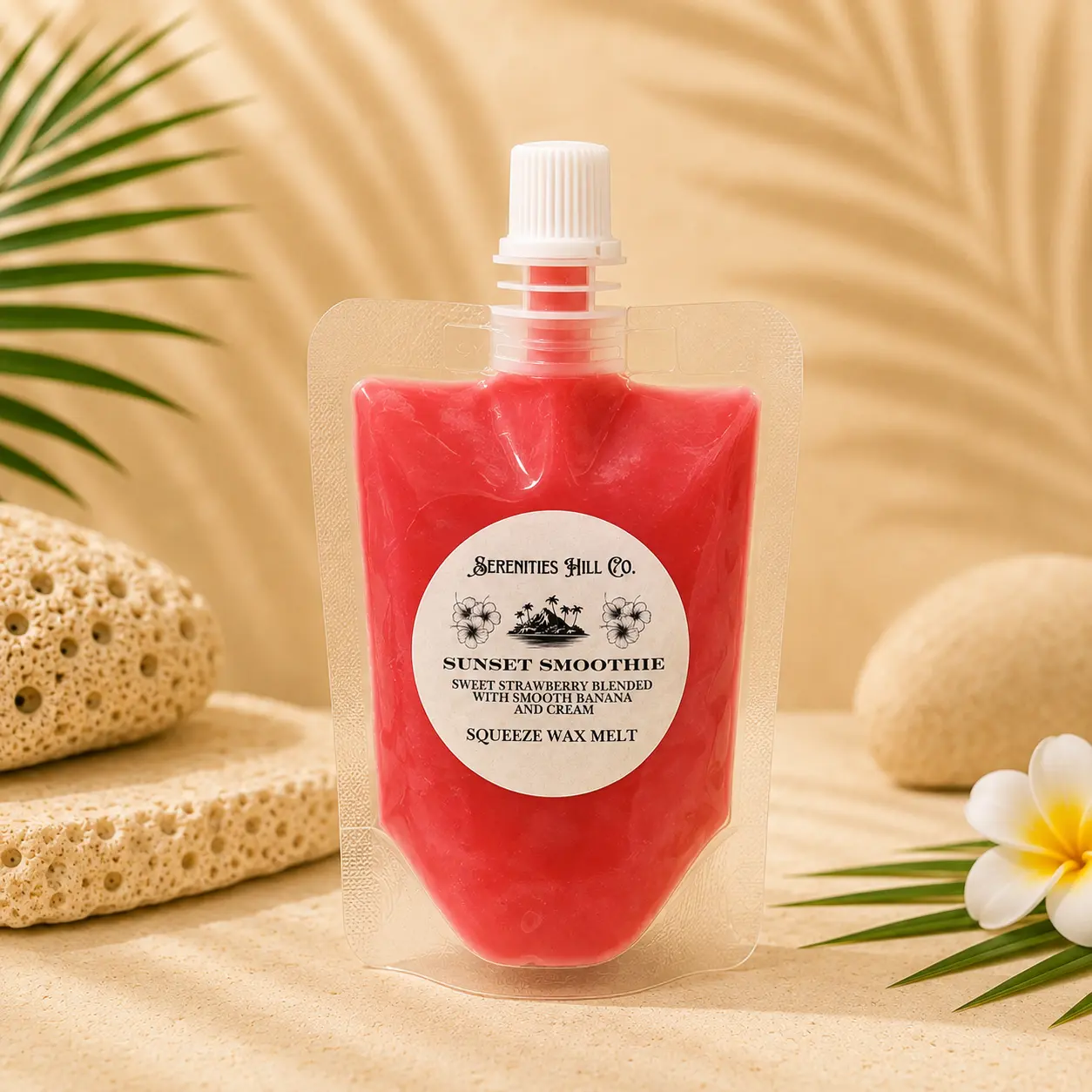 Sunset Smoothie Squeeze Wax – Scented Wax Melt Home Fragrance