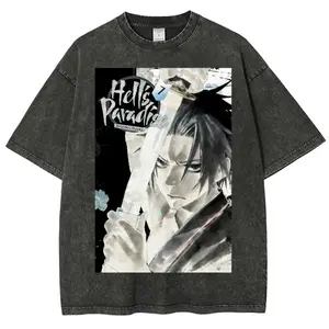 Loose Oversized Washed Plain Short Sleeve T Shirt Men Crew Neck Casual Street Style Soft Skin Friendly Breathable Daily Home Essential Clothes