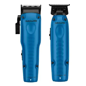 BaByLissPRO FXONE Lo-ProFX Limited Edition Black & Blue Clipper + Trimmer (Combo)