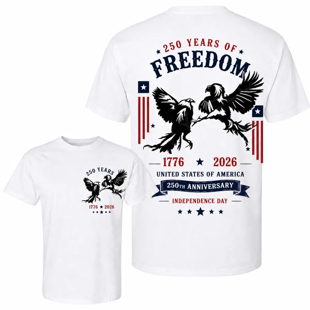 America 250 Gamefowl Rooster Shirt, Gamefowl Style, Game Farm Life, Patriotic Gamefowl Graphic Tee,  1776-2026 Independence Day T-Shirt, American Flag Chicken Farm Unisex Gift Farm Life Poultry Breeder Gift, Independence Day Unisex Apparel