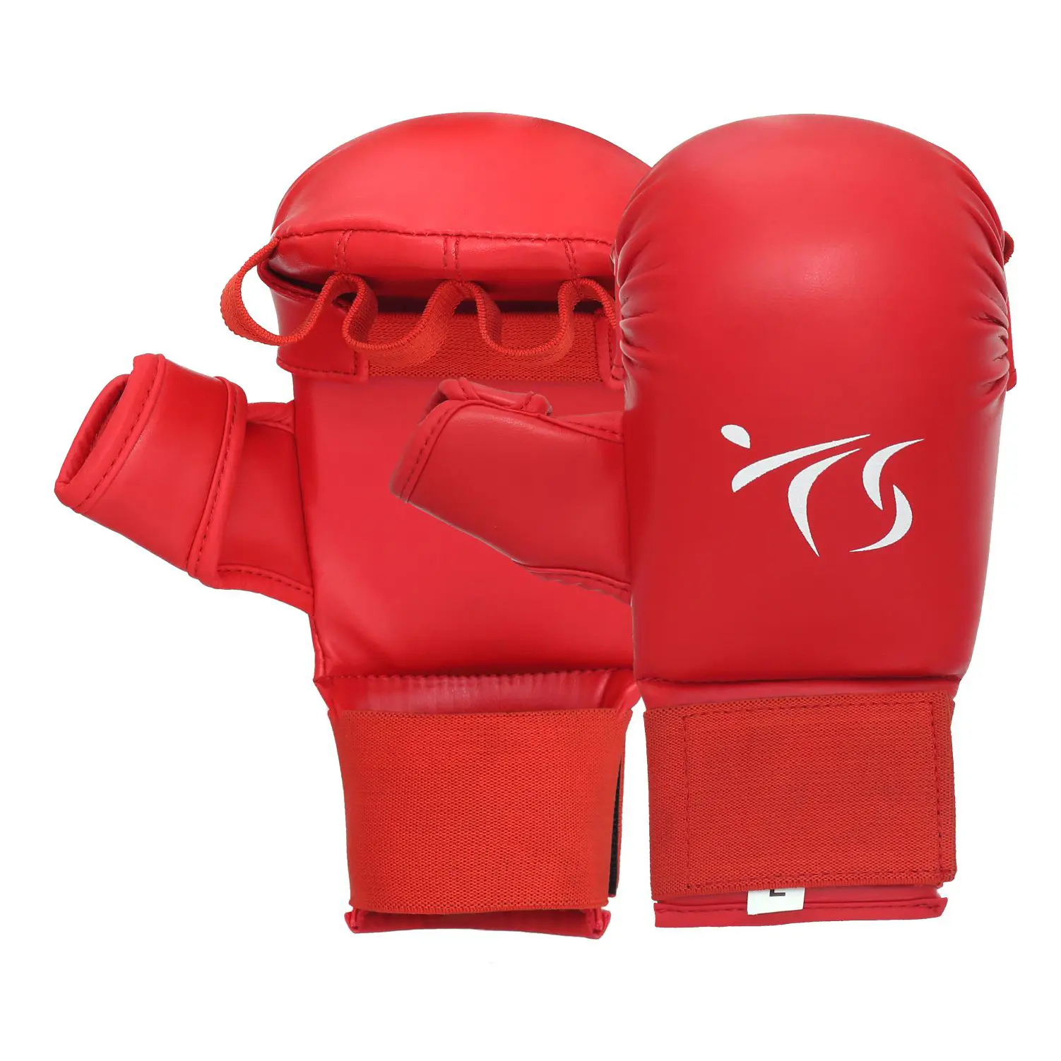 Sparring Karate Gloves with Thumb Protection WKF Martial Arts Training Karate Mitts for Kids & Adults