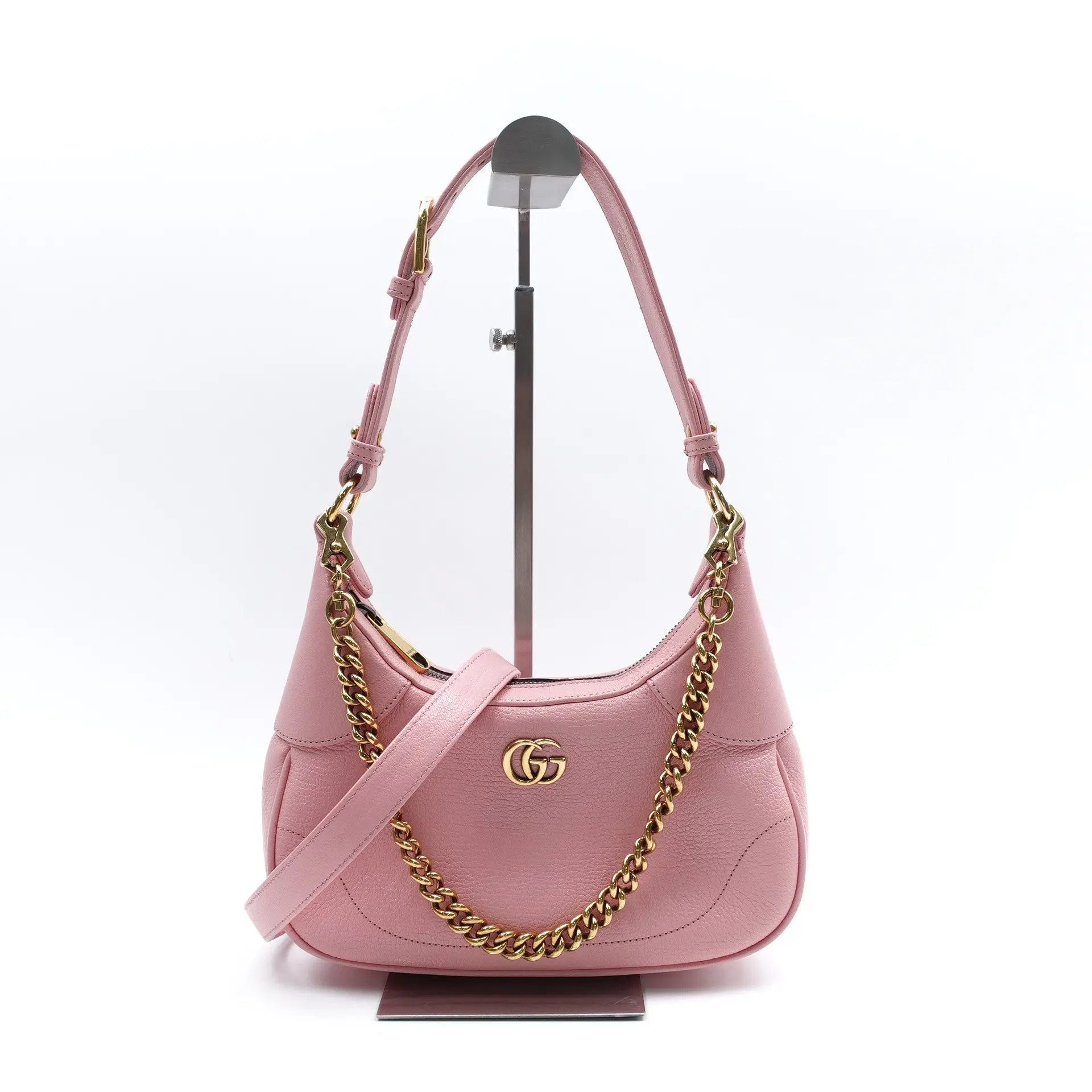 Pre-owned GUCCI Calfskin Shoulder Bags Aphrodite Pink Shoulder Bag T10397564