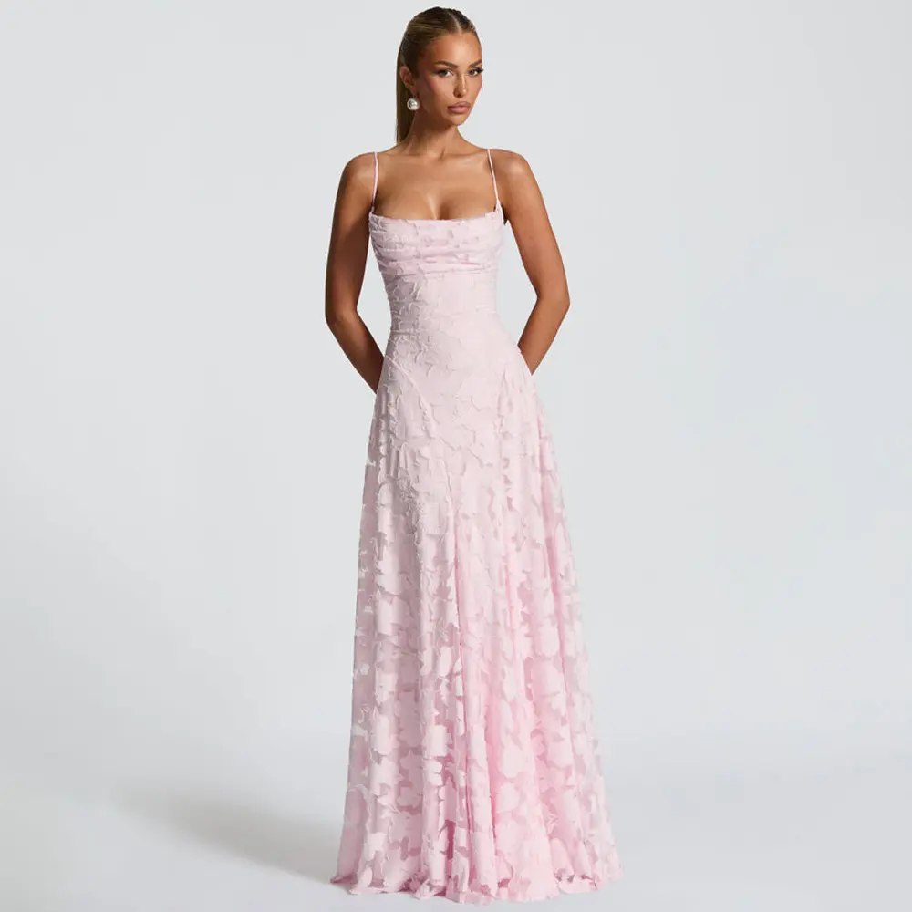 white christmas dresses Summer Chiffon Floral Printed Temperament Waist-controlled V-neck main image 0
