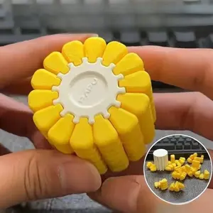 Hot-Selling 3D-Printed Corn-Shaped Puzzle Toy for Stress Relief - Creative Russian Square Design, Brain-Teasing & Challenging