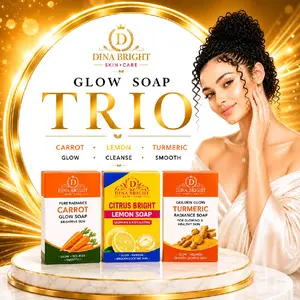 MIX SOAP PACKAGE LEMON, TUMERIC, CARROT.