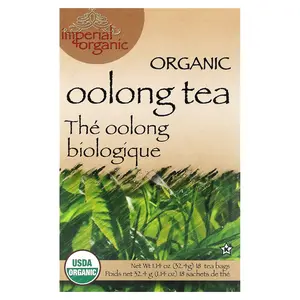Uncle Lee's Tea Imperial Organic, Oolong Tea, 18 Tea Bags, 1.14 oz (32.4 g)