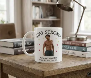 Garrett Graham Coffee Mug Off Campus Merch Hockey Romance