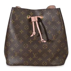 Rose Poudre Monogram Canvas NeoNoe MM