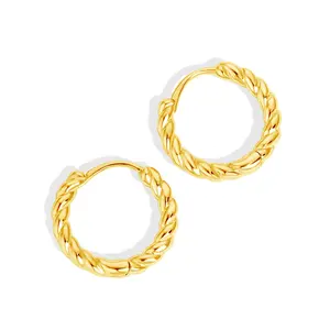 Golden Helix Earrings
