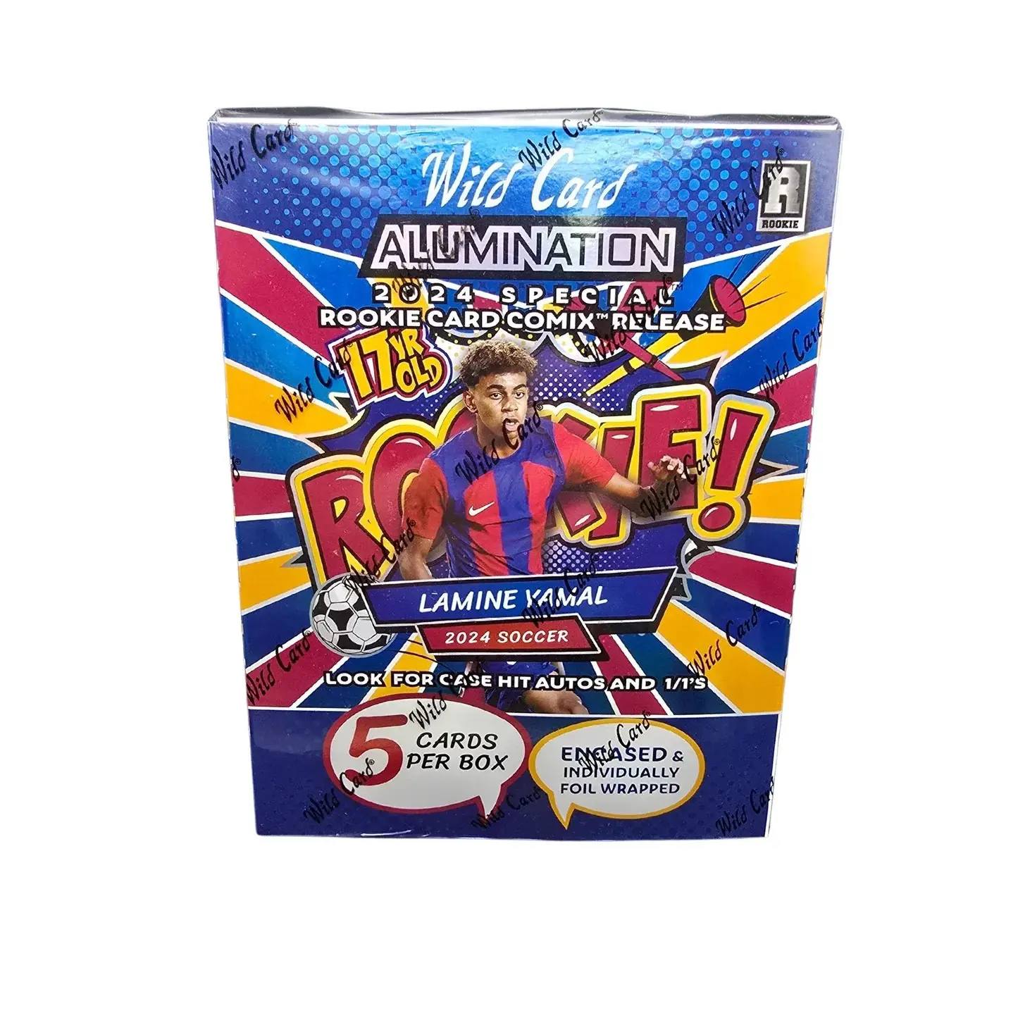 2024 Wild Card Alumination Lamine Yamal Rookie Comix Box