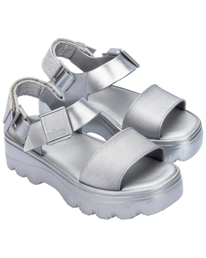 Melissa Shoes Kick Off Metallic Platform