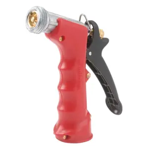 212 MAIN Insulated Sprayer Nozzle - Heavy-Duty, Hold-Open Clip, Male Threaded, Hot/Cold Spray Capability, Brass Body