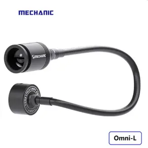 Universal High Cri Microscope LED Ring Light Module, Adjustable Bendable Continuous Dimming LED Lamp, Magnetic Base Accessory
