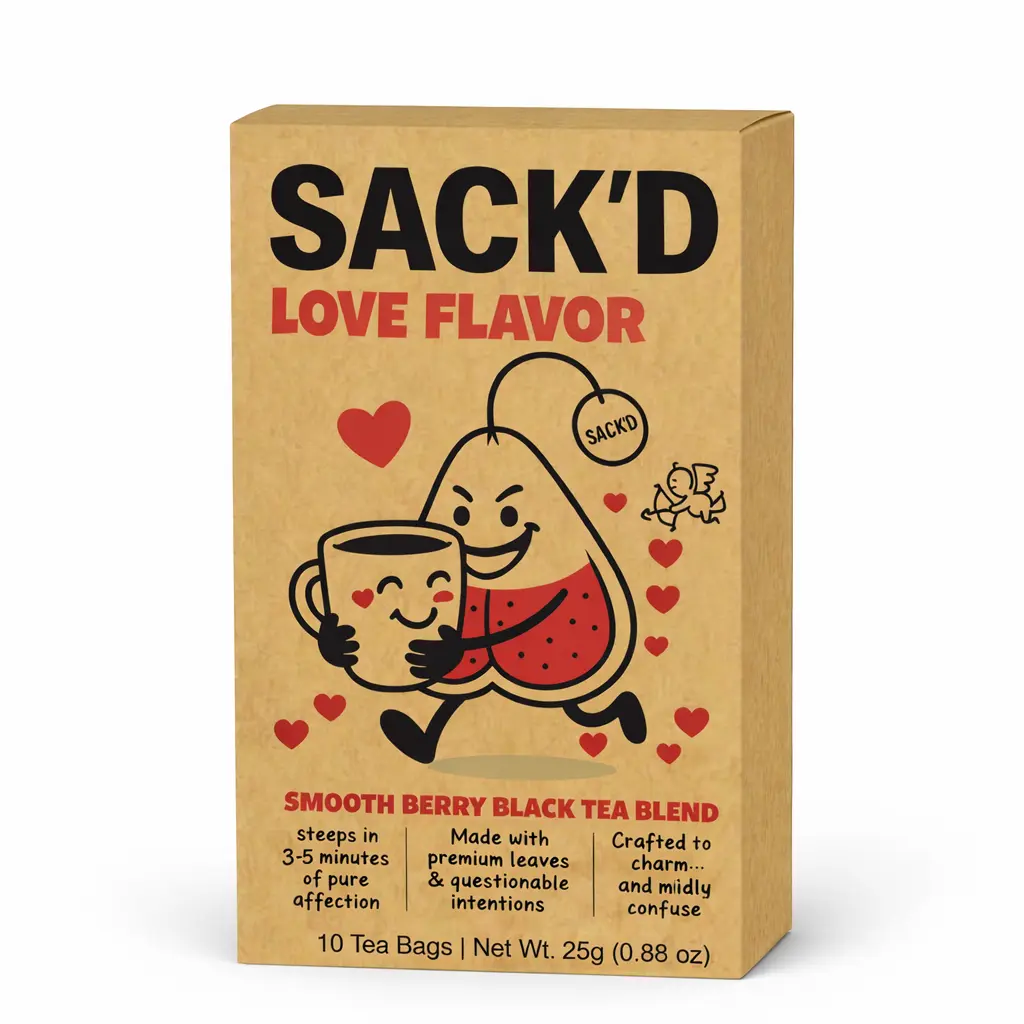 SACK’D Love Flavor – Smooth Berry Black Tea
