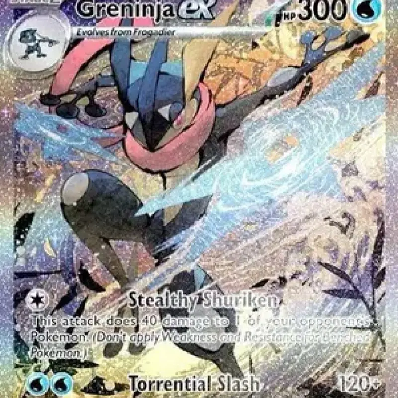 Greninja EX 132 Scarlet and Violet Promo