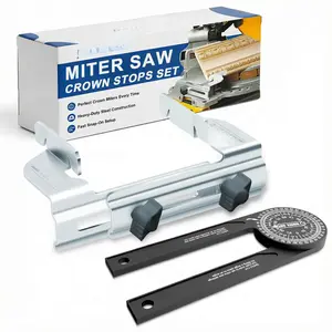 Miter Crown Stops & Protractor for Trim Molding DW703–DW718 Saws